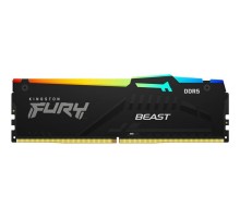 Модуль пам`яті DDR5 16GB/6400 Kingston Fury Beast RGB Black (KF564C32BBA-16)