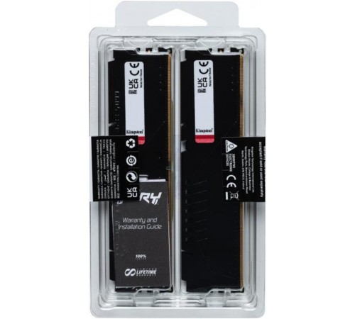Модуль пам`яті DDR5 2x32GB/6400 Kingston Fury Beast Black (KF564C32BBK2-64)