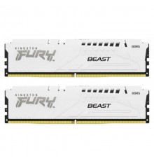 Модуль пам`ятi DDR5 2х16GB/6400 Kingston Fury Beast White (KF564C32BWEK2-32)