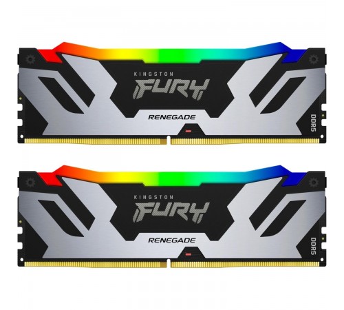 Модуль пам`яті DDR5 2x24GB/8400 Kingston Fury Renegade RGB (KF584CU40RSAK2-48)