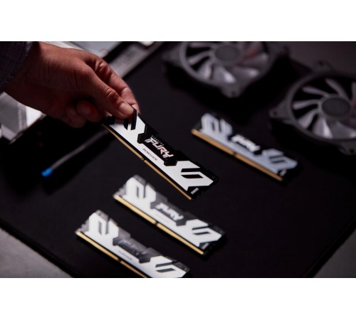Модуль пам`яті DDR5 2x24GB/8400 Kingston Fury Renegade Silver (KF584CU40RSK2-48)