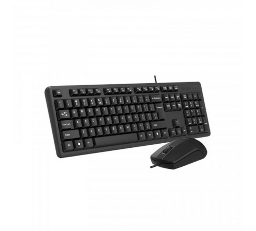 Комплект (клавіатура, миша) A4-Tech KK-3330S Black