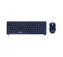 Комплект (клавіатура, миша) бездротовий Maxxter KMS-WCM-01BL-UA Dark Blue