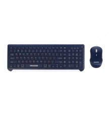 Комплект (клавіатура, миша) бездротовий Maxxter KMS-WCM-01BL-UA Dark Blue