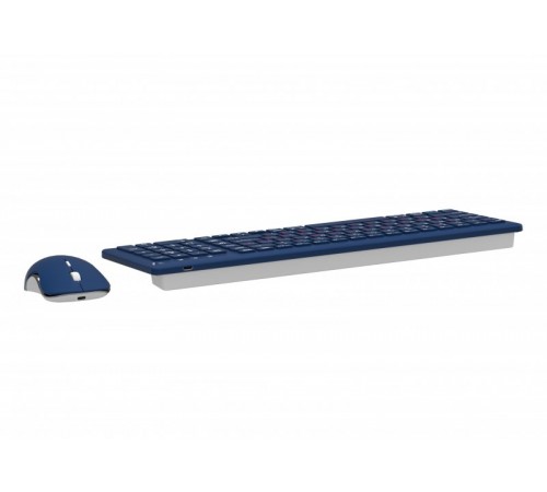 Комплект (клавіатура, миша) бездротовий Maxxter KMS-WCM-01BL-UA Dark Blue