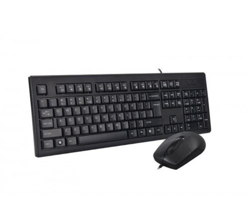 Комплект (клавіатура, миша) A4Tech KR-8372S Black