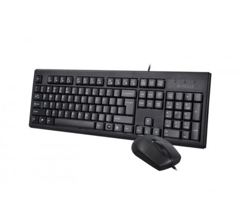 Комплект (клавіатура, миша) A4Tech KR-8372S Black