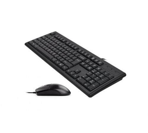 Комплект (клавіатура, миша) A4Tech KR-8372S Black