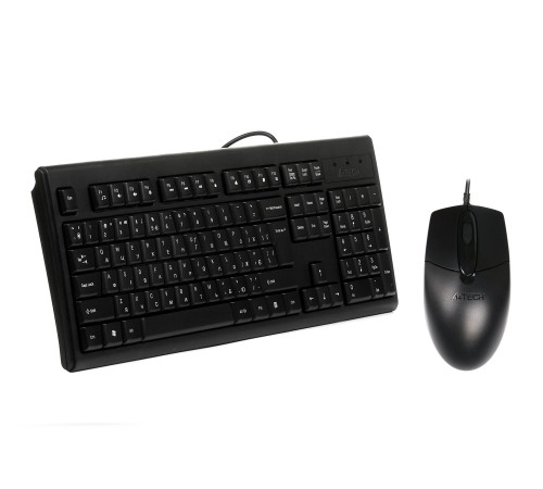 Комплект (клавіатура, миша) A4Tech KR-8372S Black