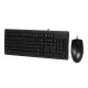 Комплект (клавіатура, миша) A4Tech KR-8372S Black