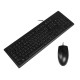 Комплект (клавіатура, миша) A4Tech KR-8372S Black