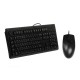 Комплект (клавіатура, миша) A4Tech KR-8372 Black