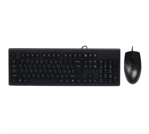 Комплект (клавіатура, миша) A4Tech KR-8372 Black