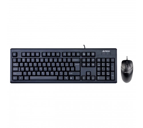 Комплект (клавіатура, миша) A4Tech KR-8372 Black