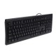 Клавiатура A4tech KR-83 Black