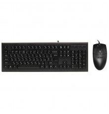 Комплект (клавіатура, миша) A4Tech KR-8520 Black