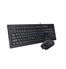 Комплект (клавіатура, миша) A4Tech KR-8572S Black