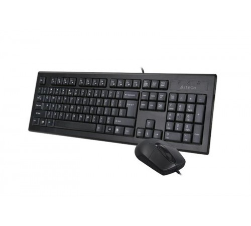 Комплект (клавіатура, миша) A4Tech KR-8572S Black