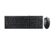 Комплект (клавіатура, миша) A4Tech KR-8572S Black