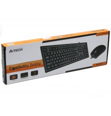 Комплект (клавіатура, миша) A4Tech KR-8572 Black