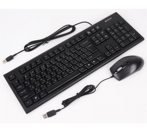 Комплект (клавіатура, миша) A4Tech KRS-8572 Black