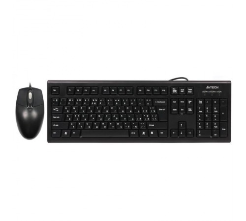 Комплект (клавіатура, миша) A4Tech KRS-8572 Black