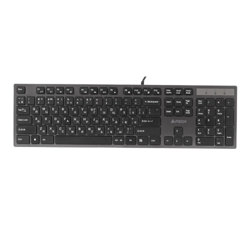 Клавiатура A4Tech KV-300H Grey/Black