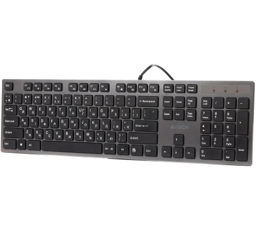 Клавiатура A4Tech KV-300H Grey/Black