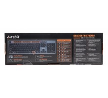 Клавiатура A4Tech KV-300H Grey/Black