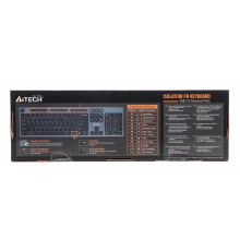 Клавiатура A4Tech KV-300H Grey/Black