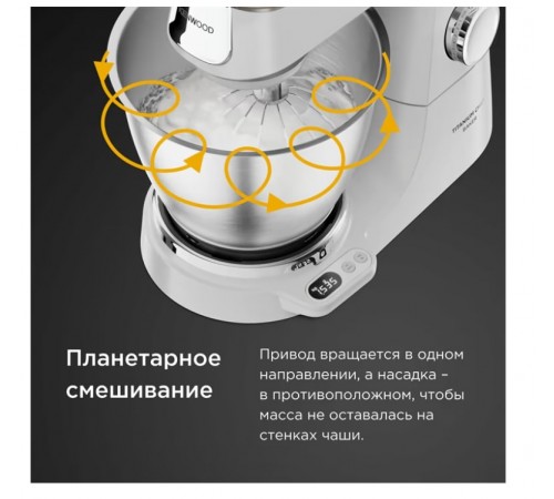 Кухонна машина Kenwood KVC 65.001 WH Titanium Chef Baker