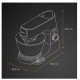 Кухонна машина Kenwood KVC 65.001 WH Titanium Chef Baker