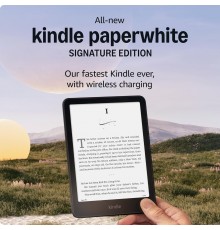 Електронна книга Amazon Kindle Paperwhite (12th Gen) Signature Edition (2024) SA569P 32GB Metallic Black_JP