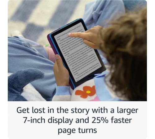 Електронна книга Amazon Kindle Paperwhite Kids (12th Gen) 16GB Black with Starfish Cover_JP
