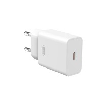 Мережевий зарядний пристрій XO L126 (1USB-С, 3А) PD White (L126.white)