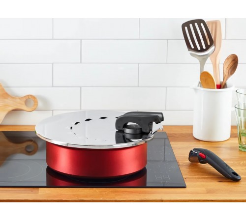 Кришка із захистом від розбризкування Tefal Ingenio 20-28 см (L9829853) Кришка із захистом від розбризкування Tefal Ingenio 20-28 см (L9829853)