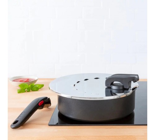 Кришка із захистом від розбризкування Tefal Ingenio 20-28 см (L9829853) Кришка із захистом від розбризкування Tefal Ingenio 20-28 см (L9829853)