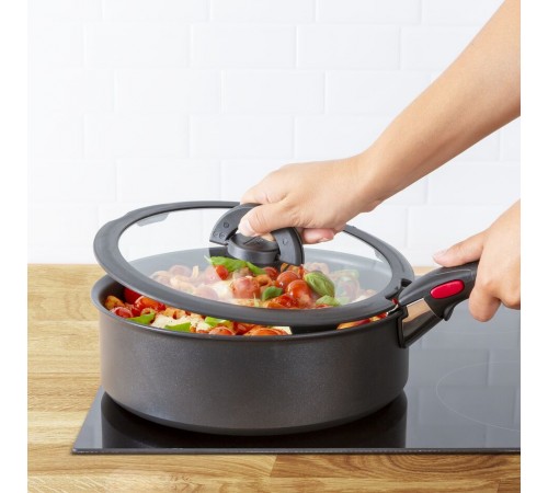 Набір скляних кришок Tefal Ingenio 16/18/20 см (L9849053) Набір скляних кришок Tefal Ingenio 16/18/20 см (L9849053)