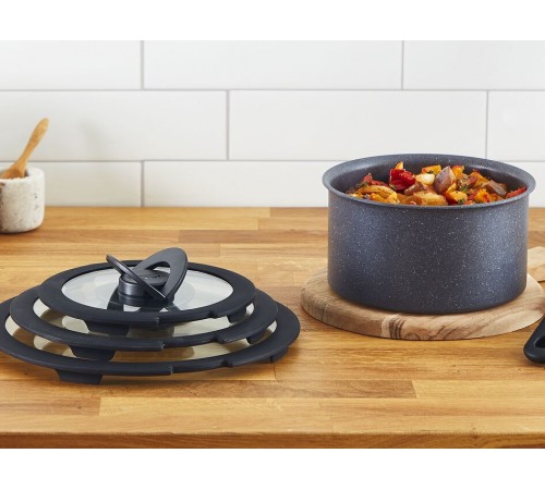 Набір скляних кришок Tefal Ingenio 16/18/20 см (L9849053) Набір скляних кришок Tefal Ingenio 16/18/20 см (L9849053)