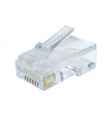 Конектор RJ 45 Cablexpert (LC-8P8C-002/100) 8P8C, із позолоченими контактами (100 шт/уп)