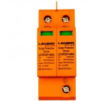 Обмежувач перенапруги Leader DC2P 1000В 40кА (LD-SPD2P-40KA-1000V)
