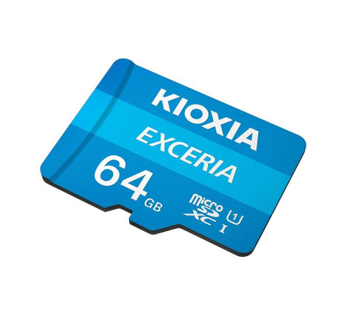 Карта пам`ятi MicroSDXC 64GB UHS-I Class 10 Kioxia Exceria R100MB/s (LMEX1L064GG2) + SD-адаптер