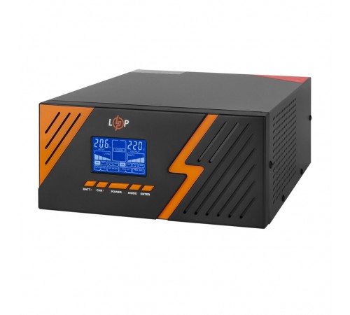 Джерело безперебійного живлення LogicPower LPM-PSW-1500VA (1050 Вт) Black