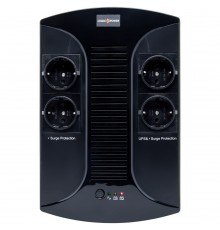 Джерело безперебійного живлення 650VA-PS, Lin.int., AVR, 4 x евро, пластик