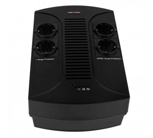Джерело безперебійного живлення 650VA-PS, Lin.int., AVR, 4 x евро, пластик