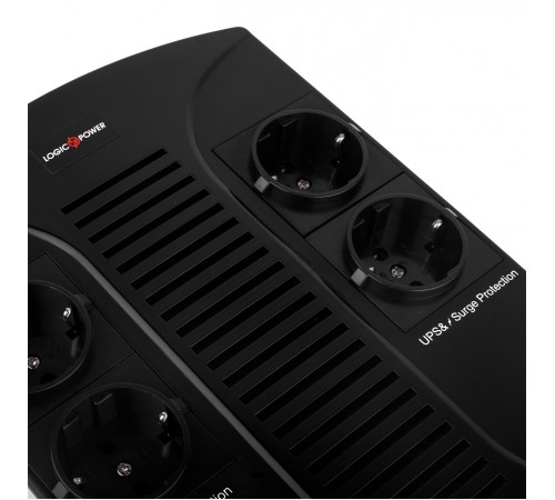 Джерело безперебійного живлення 650VA-PS, Lin.int., AVR, 4 x евро, пластик