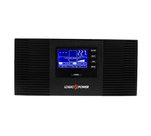 Джерело безперебійного живлення LogicPower LPM-PSW-1500VA (1050 Вт), Lin.int., AVR, 2 x евро, метал Джерело безперебійного живлення LogicPower LPM-PSW-1500VA (1050 Вт), Lin.int., AVR, 2 x евро, метал