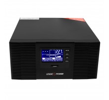 Джерело безперебійного живлення LogicPower LPM-PSW-1500VA (1050 Вт), Lin.int., AVR, 2 x евро, метал