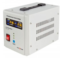 Джерело безперебійного живлення LogicPower LPY-PSW-500VA+, Lin.int., AVR, 2 x евро, LCD, метал, з правильною синусоїдою 12V