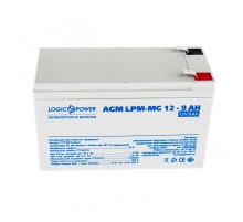 Акумуляторна батарея LogicPower 12V 9AH (LPM-MG 12 - 9 AH) AGM мультигель